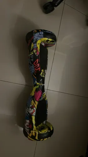 Vende-se Hoverboard skate Elétrico 6.5 Bluetooth Hip Hop Brinovar-amarelo
