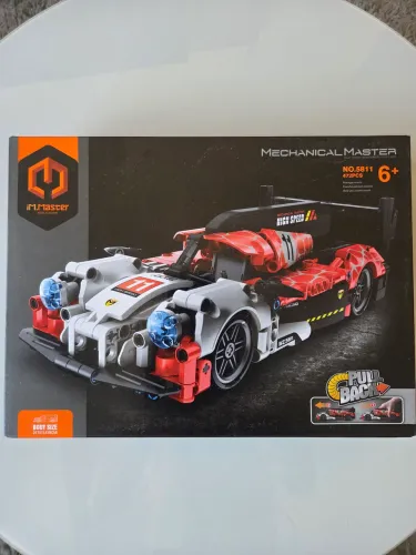 Blocos de montar carro de corrida 472 pcs
