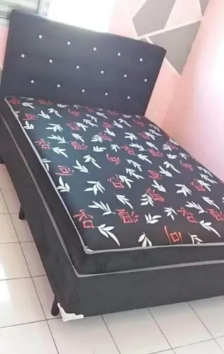 Box com colchão acoplado (não sai da cama) promoção 