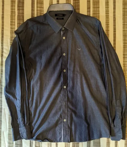 Camisa Social Masculina - Tamanho 4