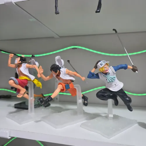 Action Figures One-Piece - Ace, Sabo, Luffy, Nico Robin, Usopp, Zoro Nami Garp Boa Hancock