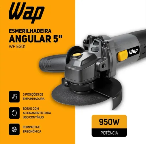 ESMERILHADEIRA WAP ANGULAR 5 900W