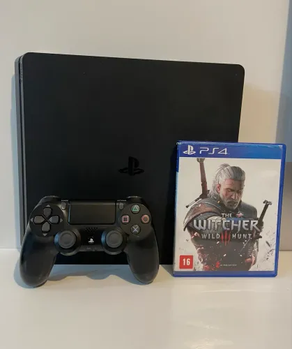 PlayStation 4 slim de 1TB de armazenamento