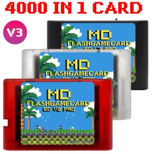 Everdrive Mega Drive Ed V3 4000 em 1 - Faço OLXPAY