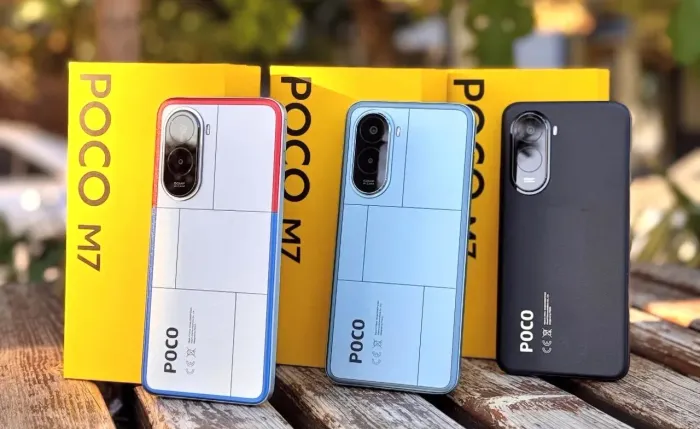 Celular Xiaomi Poco M7 4G NFC 256/08- Preto Prata Lacrado Entregamos Grátis