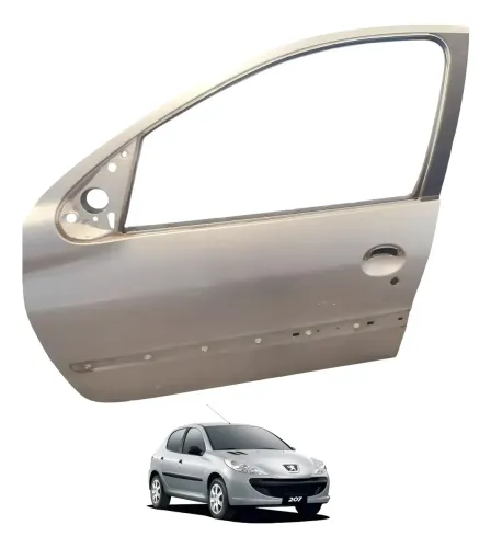Porta Dianteira Esquerda Peugeot 207 2007 A 2012