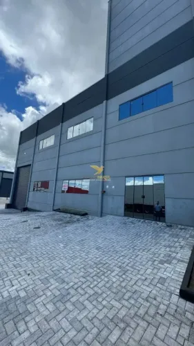 Galpão Industrial de Esquina 910 m² para Locação | Tijucas/SC