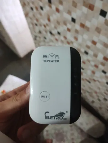 Repetidor de sinal Wi-Fi EletroMex