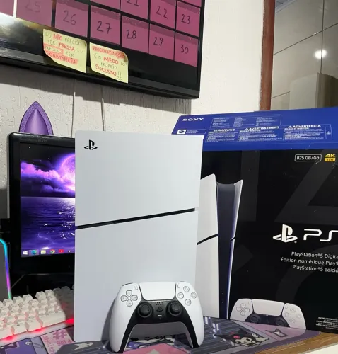 PlayStation 5 PS5 Digital 825GB Na Caixa!