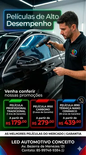 Películas Automotivas de Alto Desempenho