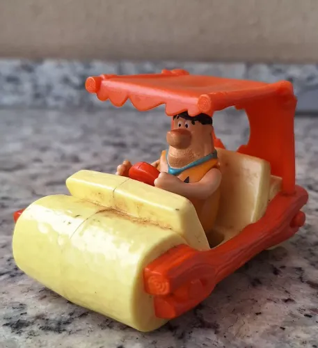 Miniatura Fred Flintstone Coleção Hanna-Barbera McDonald's Rara!