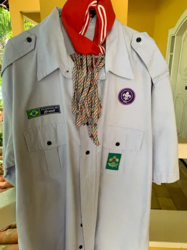 Camisa escoteiros do Brasil
