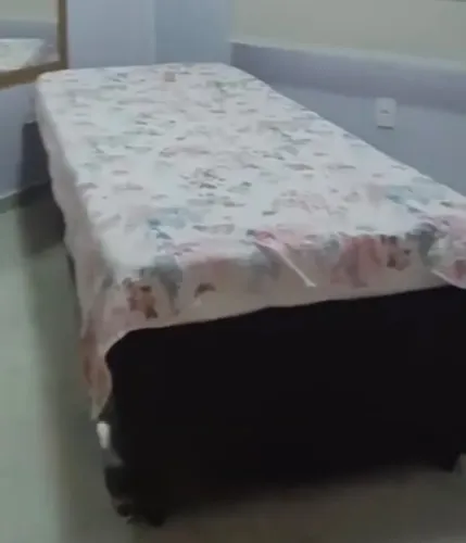 Bi cama de solteiro box com colchão 