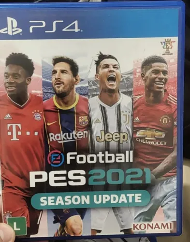 Pes 21 PS4 Mídia Física Funcionando perfeitamente Aceitamos Olx Pay 