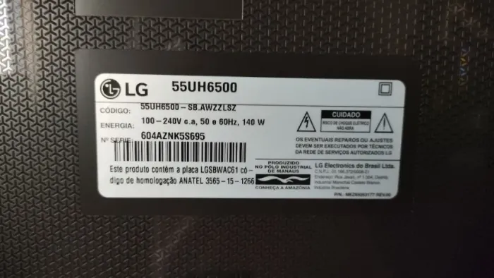 TV LG 55 Polegadas
