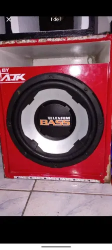 Vendo caixote com grave de 12!