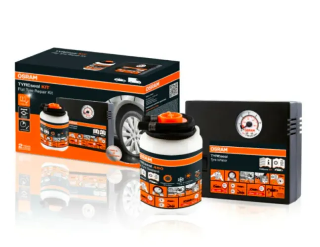 Kit Selante Gel Para Pneus E Compressor Osram Otsk4
