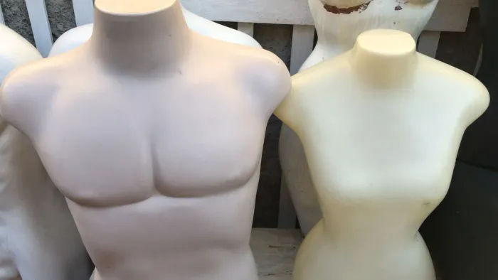 Manequins diversos material: plástico resistente 