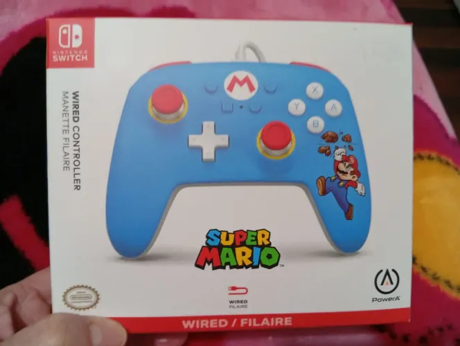 Controle com fio para Nintendo