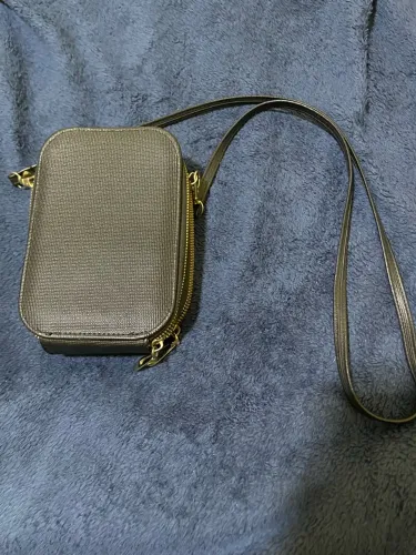 Bolsa preta transversal
