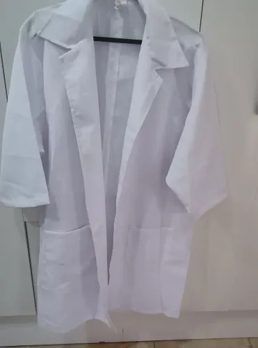 Jaleco 100% poliéster tamanho G