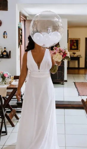 Vestido de noiva longo