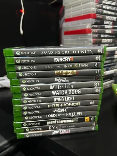Lote 14 jogos Xbox One (titulos famosos)