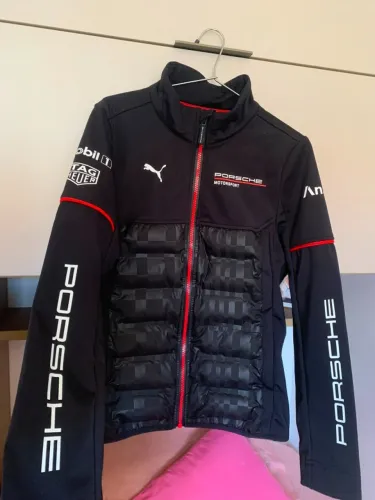 Jaqueta Porsche Motorsport & Puma Feminina Preta Original Tamanho M