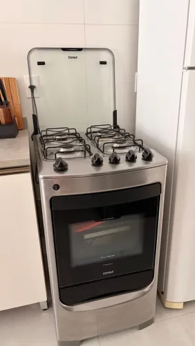 Fogão Inox Consul 4 bocas