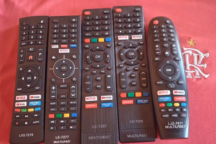 Controle remoto de tvs