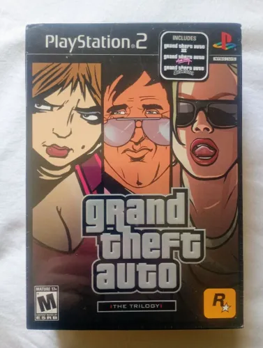Jogos ps2 original LACRADO - GTA the trilogy - FAÇO OLX PAY!