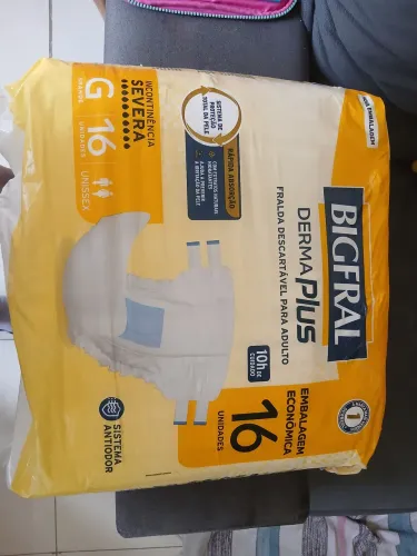 Fralda descartavel para adulto