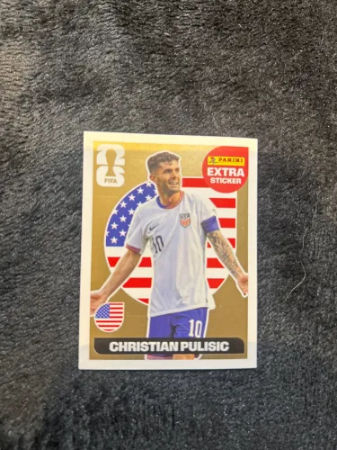 Figurinha OURO CHRISTIAN PULISIC COPA 2026