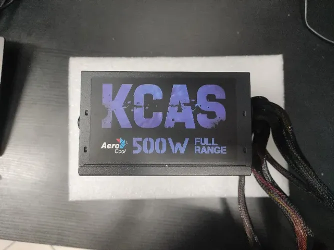 Fonte ATX Aerocool KCAS 500W 80 Plus Bronze PFC