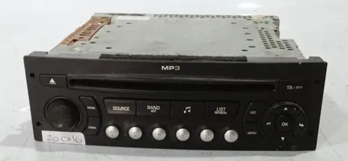 Rádio Cd Player Mp3 307 C4 2010 / *xt   