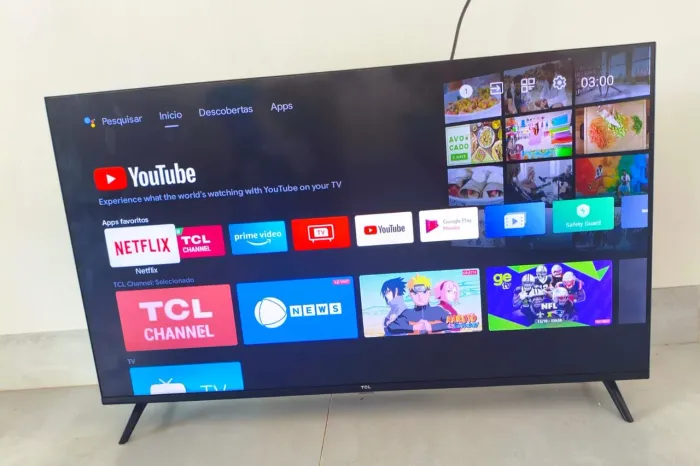 Tv 40 Tcl Smart Android - Passo Cartão 