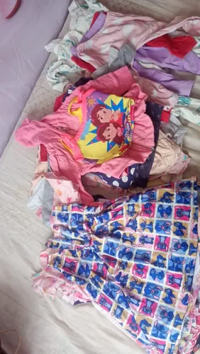 Lote de roupa menina