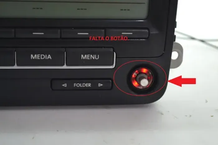 Radio Aparelho Som Original Jetta 2011 1k0035164a