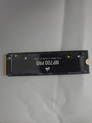 Nvme 1TB MP700 Pro Corsair Gen 5 NOVO