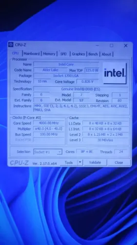 I9-12900K de engenha QXLB 1.20 a 4,50 Ghz 16 Core 24 Thread LGA 1700 UHT 770