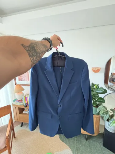 terno azul zara 