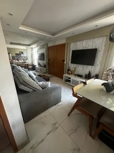 Apartamento mobiliado disponível para aluguel em Santa Luzia, bairro chácaras del Rey