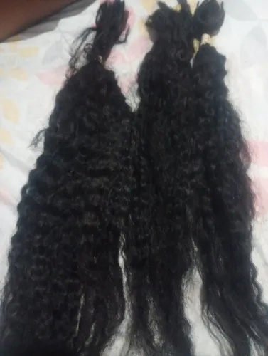Cabelo humano cacheado 