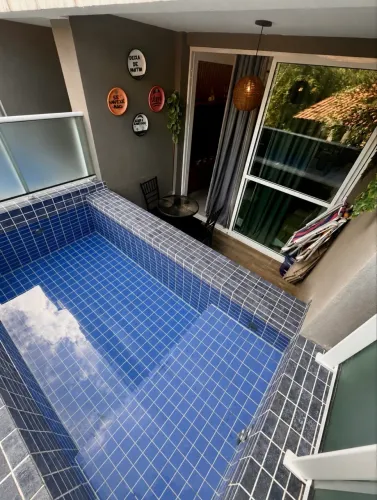 Flat com piscina privativa em Porto de Galinhas