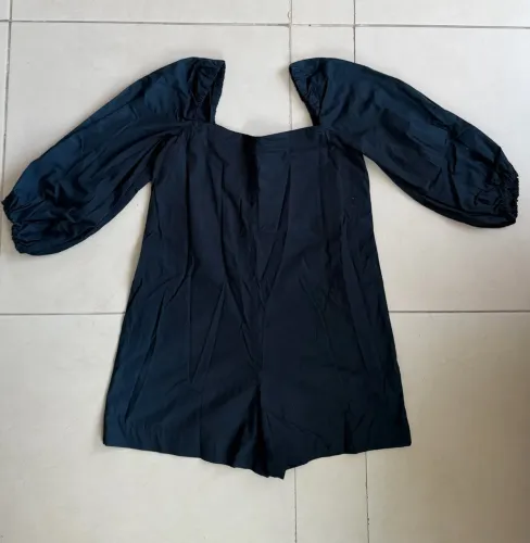 Macaquinho Dress to preto M