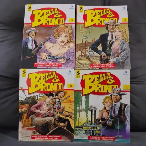 Bella e Bronco - Gino D'Antonio - Mini-série completa (Bonelli - Saicã)