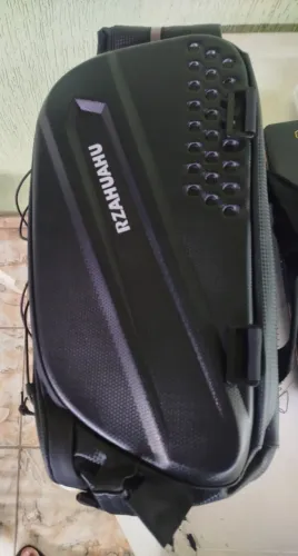 Bolsa de assento traseiro de bicicleta