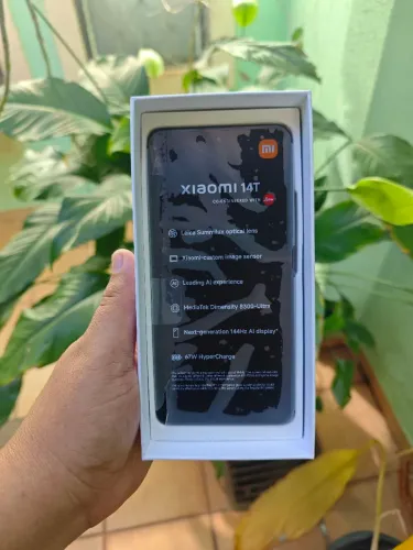 Xiaomi 14T Titan Black - 12+12/512gb - Completo