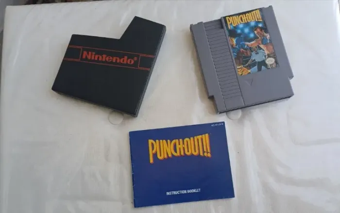 Jogo Punch Out Classic Nes C/ Manual + Luva Impecável