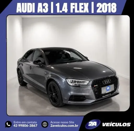 Audi A3 Sedan 1.4 TFSI Flex Tiptronic 4P 2018